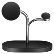 Samsung 3-i-1 trådløs oplader GP-PWU024WIABW - Sort