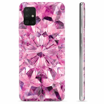 Samsung Galaxy A51 TPU Cover - Pink Krystal