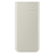 Samsung EB-P3401XUE 10000mAh powerbank – 25W superhurtig opladning, 2 x USB-C – beige