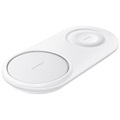 Samsung EP-P5200TWEGWW Wireless Charger Duo Pad (Open Box - Fantastisk stand) - Hvid