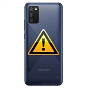Samsung Galaxy A03s Bag Cover Reparation - Blå