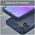 Samsung Galaxy A05 Børstet TPU Cover - Karbonfiber