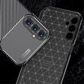 Samsung Galaxy A05s Beetle Karbonfiber TPU Cover - Sort