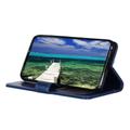 Samsung Galaxy A05s Pung Taske med Magnetisk Lukning - Blå