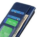 Samsung Galaxy A05s Pung Taske med Magnetisk Lukning - Blå