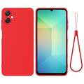Samsung Galaxy A06 5G Flydende silikone cover med håndrem