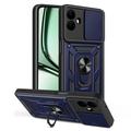 Samsung Galaxy A07 4G/5G Roterende Ring Hybrid Cover med Kameraskjold