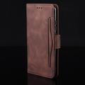 Samsung Galaxy A07 4G Kortholder Pung Etui - Brun