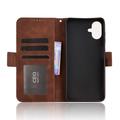 Samsung Galaxy A07 4G Kortholder Pung Etui - Brun
