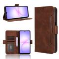 Samsung Galaxy A07 4G Kortholder Pung Etui - Brun