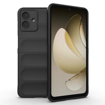 Samsung Galaxy A07 4G Rugged TPU Cover - Sort