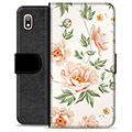 Samsung Galaxy A10 Premium Flip Cover med Pung - Floral