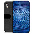 Samsung Galaxy A10 Premium Flip Cover med Pung - Læder