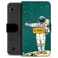 Samsung Galaxy A10 Premium Flip Cover med Pung - Til Mars