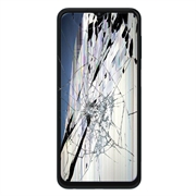 Samsung Galaxy A12 LCD Display & Touchskærm Reparation - Sort