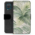 Samsung Galaxy A12 Premium Flip Cover med Pung - Tropic