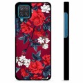 Samsung Galaxy A12 Beskyttende Cover - Vintage Blomster