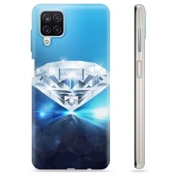 Samsung Galaxy A12 TPU Cover - Diamant