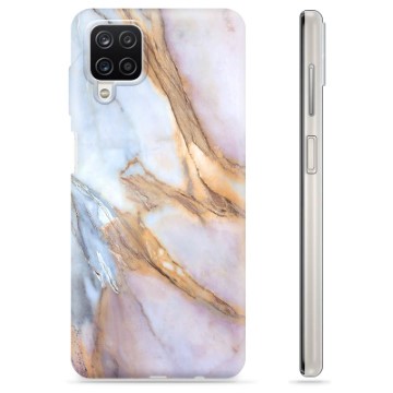 Samsung Galaxy A12 TPU Cover - Elegant Marmor
