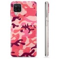 Samsung Galaxy A12 TPU Cover - Pink Camouflage