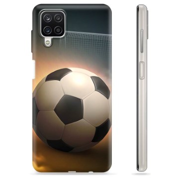 Samsung Galaxy A12 TPU Cover - Fodbold
