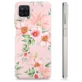 Samsung Galaxy A12 TPU Cover - Vandfarveblomster