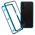 Samsung Galaxy A13 5G Magnetisk Cover med Hærdet Glas - Blå