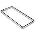 Samsung Galaxy A13 5G Magnetisk Cover med Hærdet Glas - Sølv