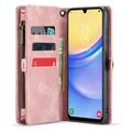 Samsung Galaxy A15 Caseme 008 2-i-1 Multifunktionel Pung - Pink