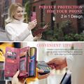 Samsung Galaxy A15 Caseme 008 2-i-1 Multifunktionel Pung - Rød