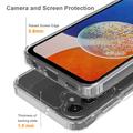 Samsung Galaxy A15 Ridsefast Hybrid Cover - Gennemsigtig