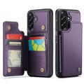 Samsung Galaxy A17 Caseme C22-etui RFID-kortpung - lilla
