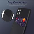 Samsung Galaxy A17 KSQ Cover med Kortholder - Sort