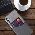 Samsung Galaxy A17 KSQ Cover med Kortholder - Grå