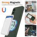 Samsung Galaxy A17 Liquid Silikone Cover - MagSafe Kompatibel - Mørkegrøn