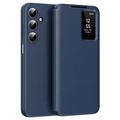 Samsung Galaxy A17 Smart Clear View Flip etui med kortplads