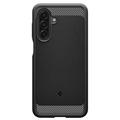 Samsung Galaxy A17 Spigen Rugged Armor TPU Cover - Sort