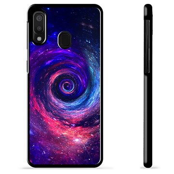 Samsung Galaxy A20e Beskyttende Cover - Galakse