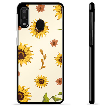 Samsung Galaxy A20e Beskyttende Cover - Solsikke