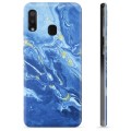 Samsung Galaxy A20e TPU Cover - Farverig Marmor