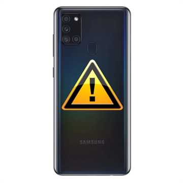 Samsung Galaxy A21s Bag Cover Reparation - Sort