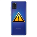 Samsung Galaxy A21s Bag Cover Reparation - Blå