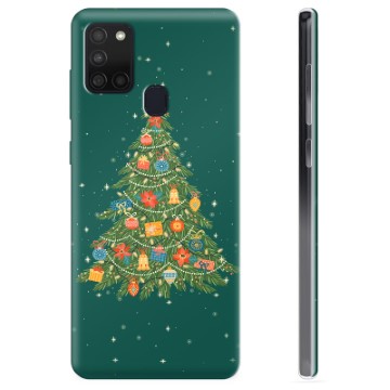 Samsung Galaxy A21s TPU Cover - Juletræ