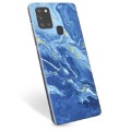 Samsung Galaxy A21s TPU Cover - Farverig Marmor