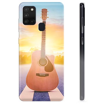 Samsung Galaxy A21s TPU Cover - Guitar