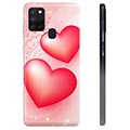 Samsung Galaxy A21s TPU Cover - Kærlighed