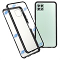 Samsung Galaxy A22 5G, Galaxy F42 5G Magnetisk Cover med Panserglas