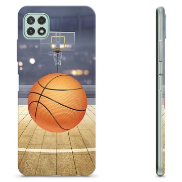 Samsung Galaxy A22 5G TPU Cover - Basketball