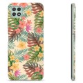 Samsung Galaxy A22 5G TPU Cover - Lyserøde Blomster