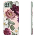 Samsung Galaxy A22 5G TPU Cover - Romantiske Blomster